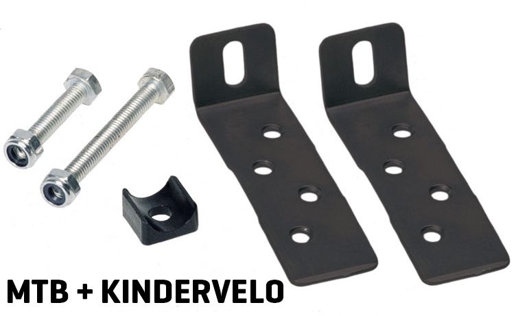 ZWEITBEFESTIGUNGS-HALTER für VIPER Schutzbleche / silber / RENNVELO + TREKKING