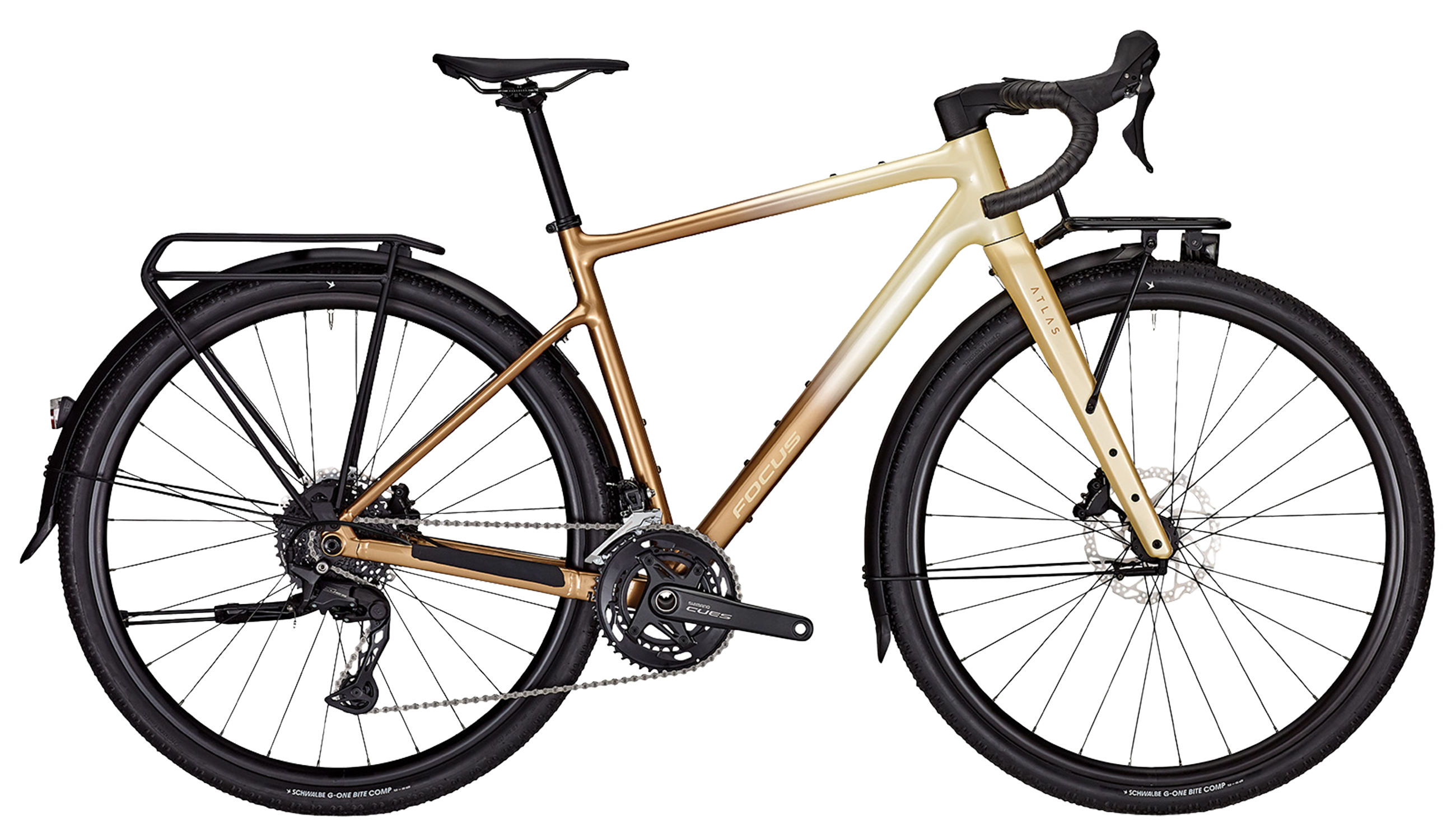 ATLAS 6.8 EQP Gravelbike / Sand/Oak / S