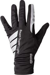 BEAM SUPER LIGHT reflektierende Unisex-Softshellhandschuhe / schwarz / L