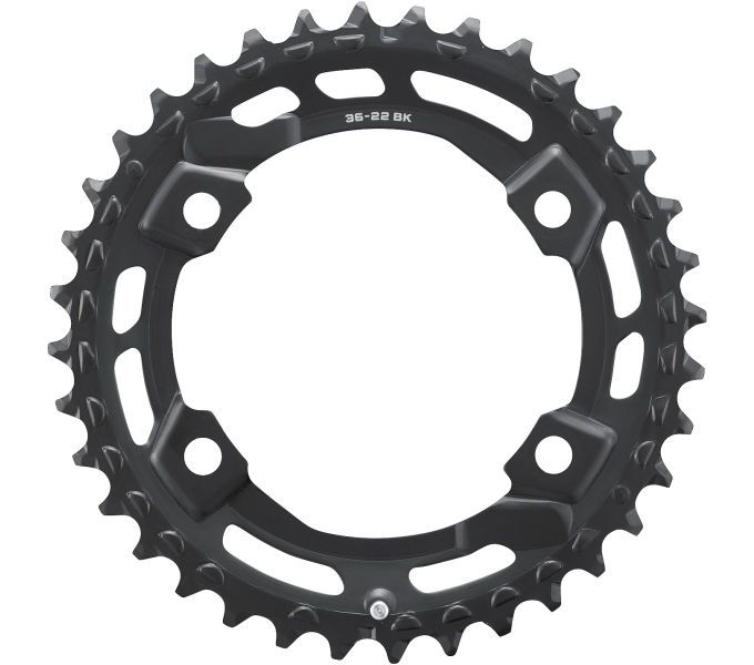 Kettenblatt Cues FC-U6000 Double / schwarz / 36, BK, 110 mm