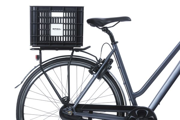 Fahrradkiste Crate / schwarz / 29.5 l, 44 cm, 33 cm, 25 cm