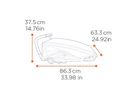 THULE CHARIOT SPORT 1 Gen. 2 Kinderanhänger / alu/yellow