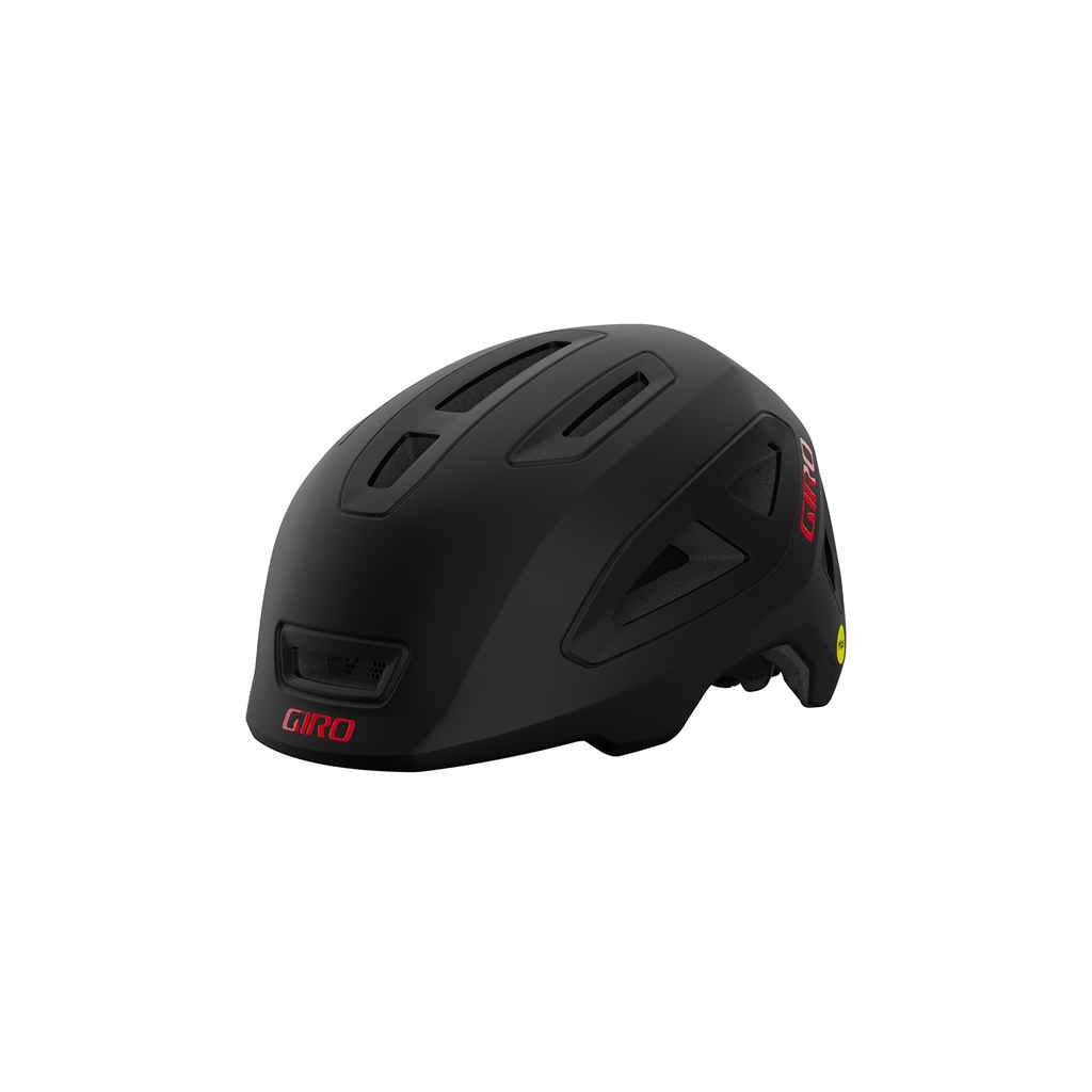 Scamp II MIPS Helmet , matte black/red - Hauptansicht