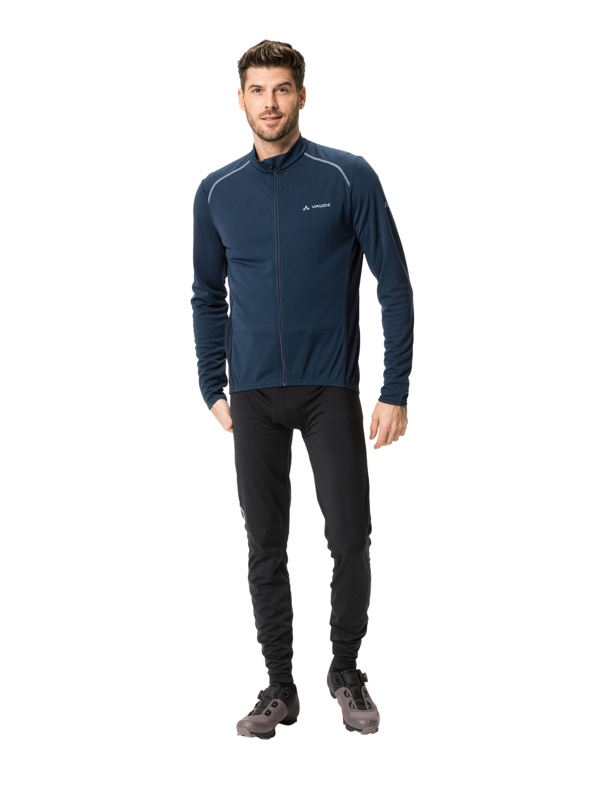 MATERA Herren-Langarmtrikot / dark sea / S