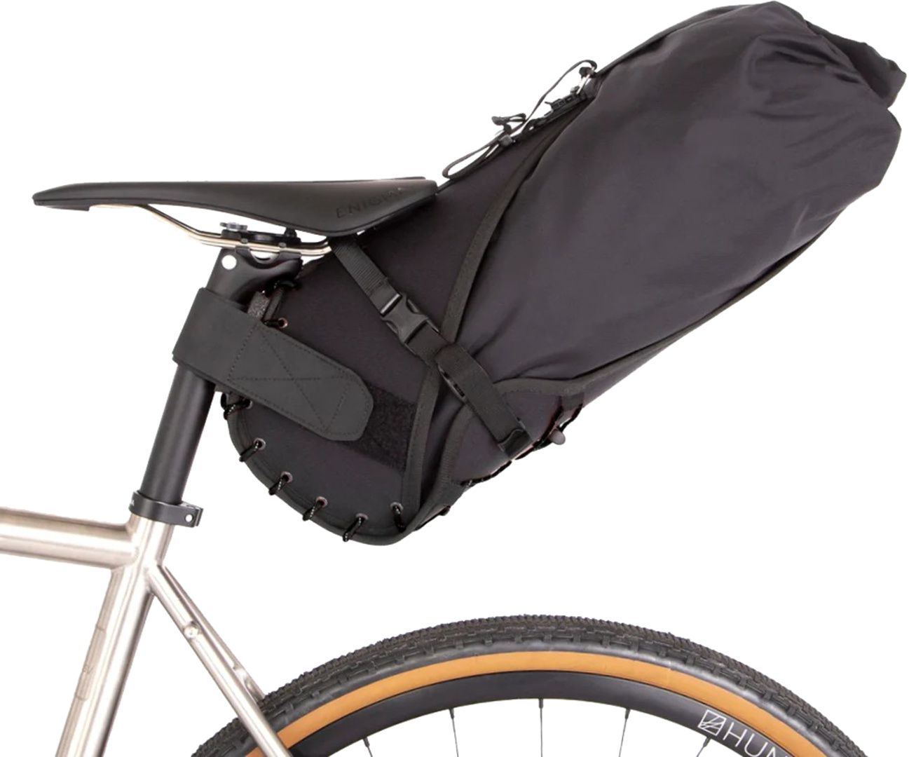 Saddle Bag 14 litres Black / schwarz / 45 x 18 x 18 cm, 14 l