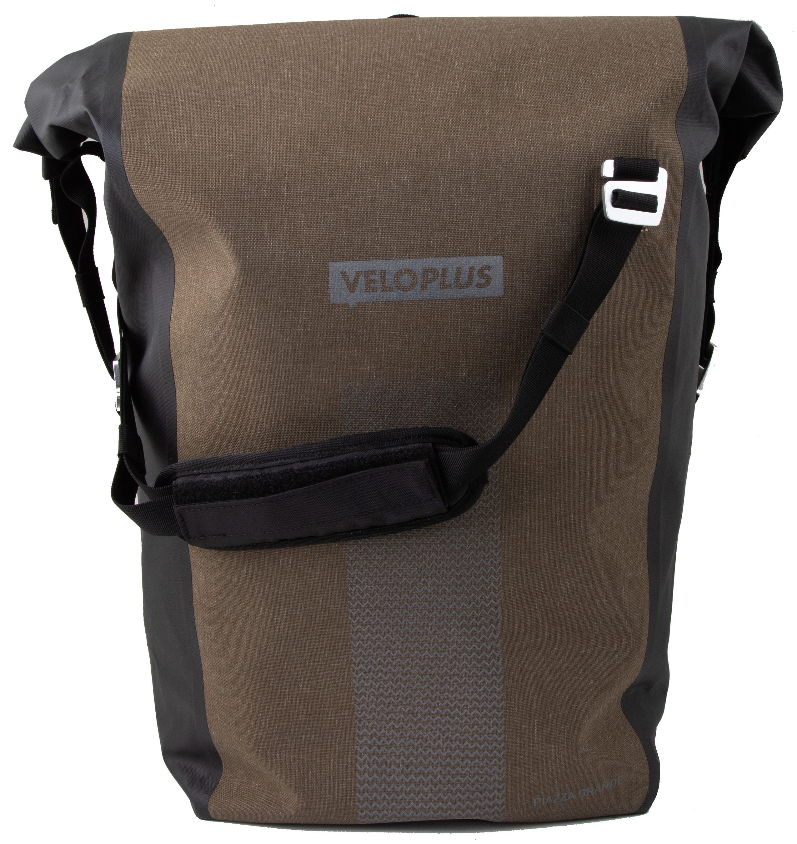 PIAZZA GRANDE Hinterradtasche / kaffee reflektierend