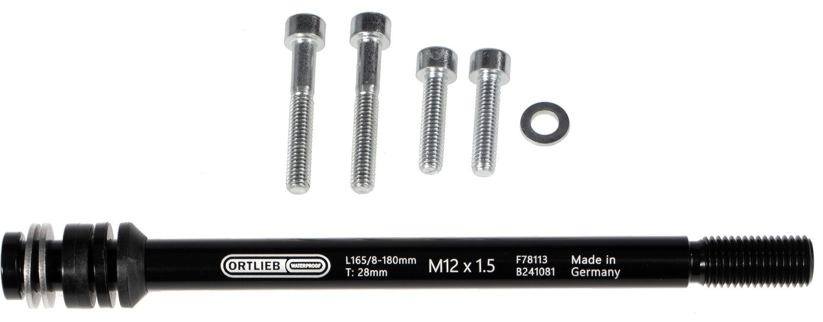 THRU AXLE M6-CONNECTOR Steckachsenadapter / M12x1.5