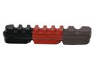 DURA PADS Rennvelo-Ersatzbremsbeläge, triple Compound / grau rot schwarz