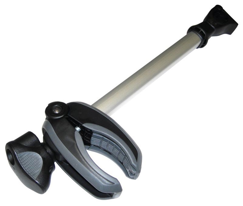BIKE ARM, Rahmen-Haltearm für Kupplungsträger / schwarz / 1. RAD