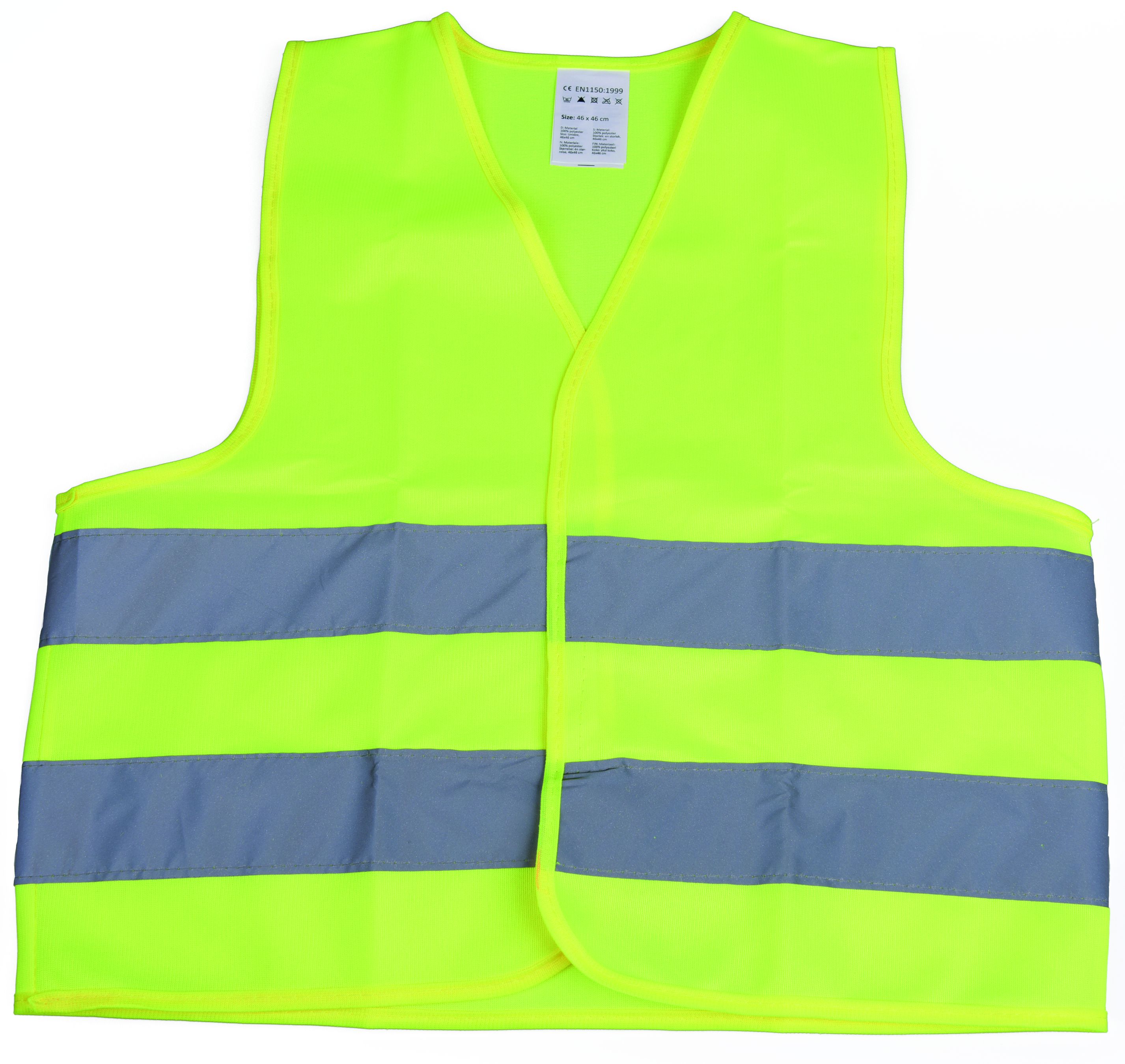 Reflexweste Kiddy für Kinder / gelb