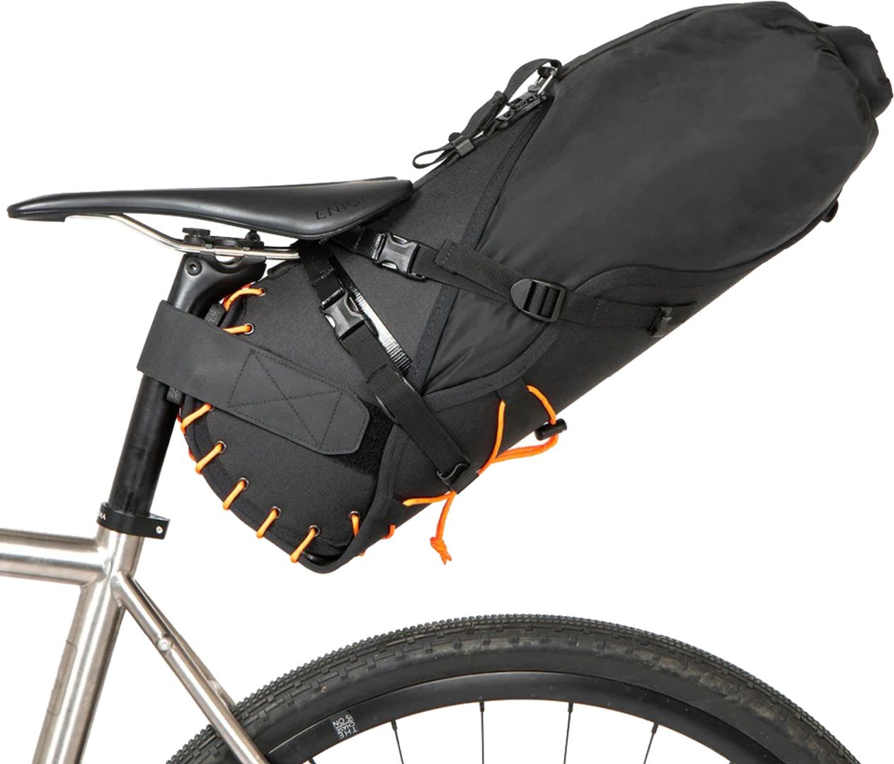 Saddle Bag 18 litres Orange / schwarz-orange / 58 x 18 x 18 cm, 1
