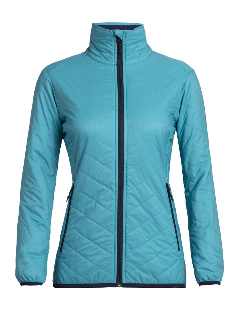 HYPERIA LITE Damen-Loftjacke / türkis / S