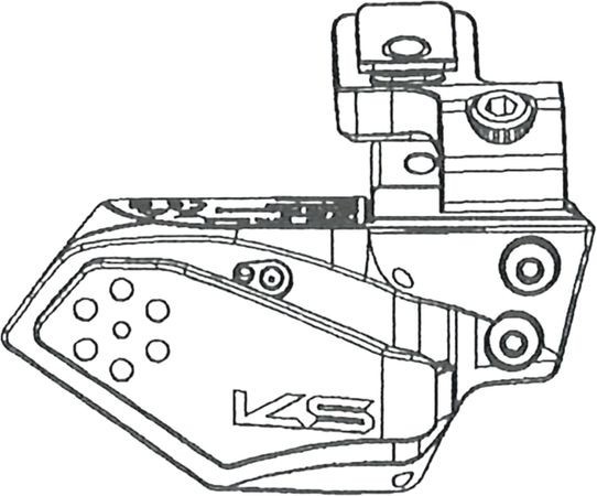RAGE Circuit Remote for I-Spec EV, 2.4 GHz wireless Pairing