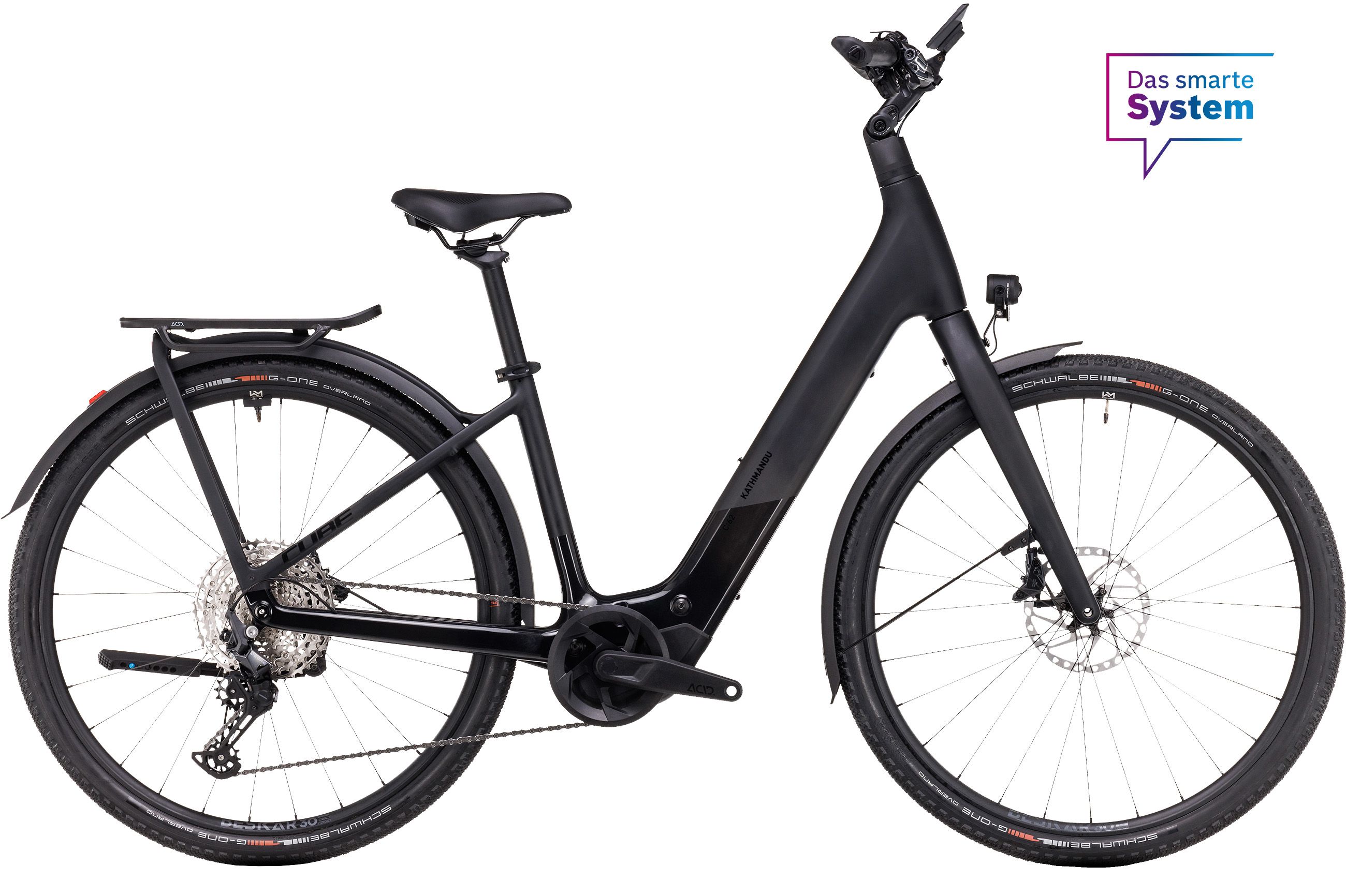 KATHMANDU HYBRID C:62 E-City- und Alltagsvelo / carbon black / 58 CM