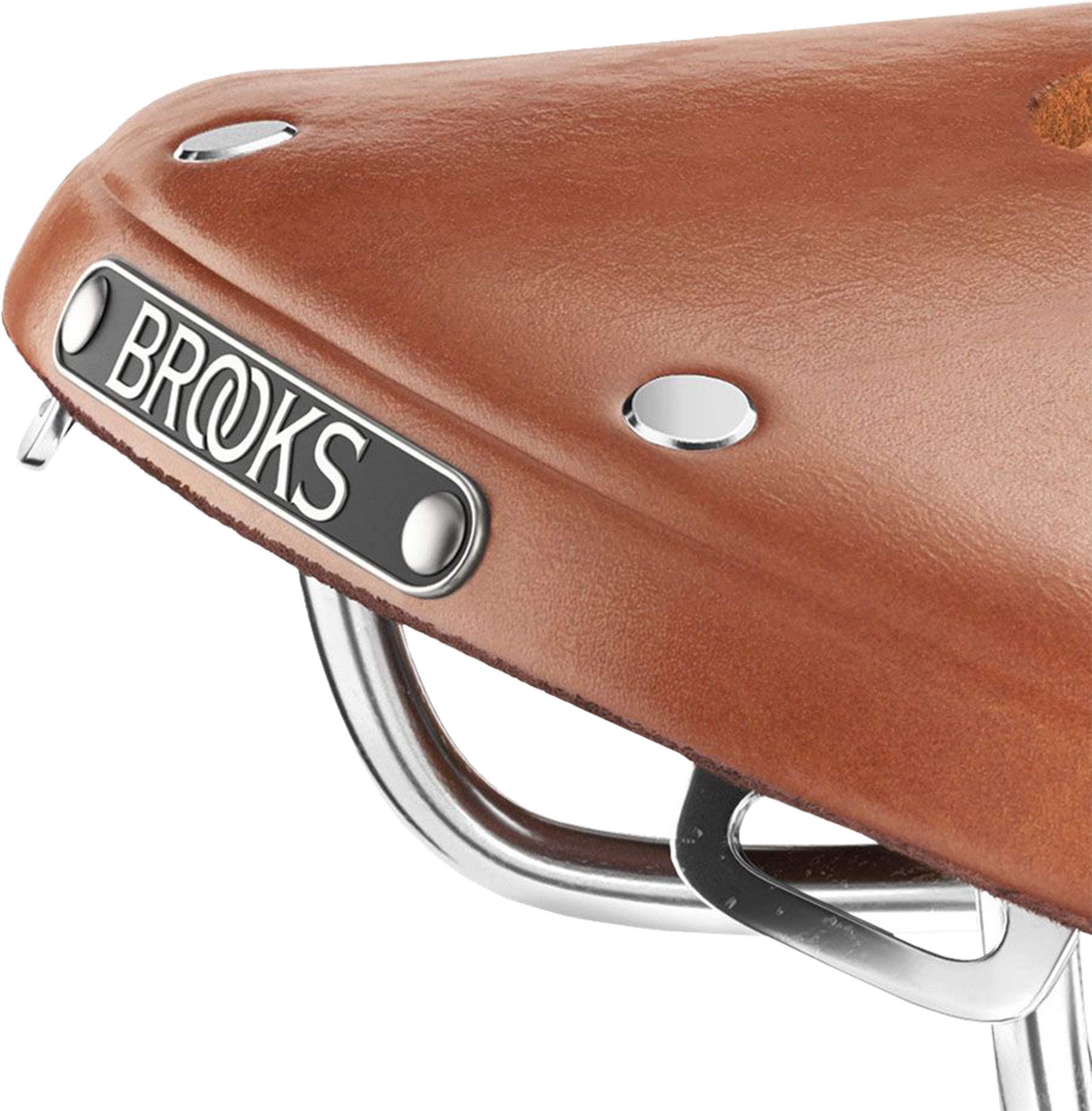 B17 CARVED Sattel / honey brown / 175mm