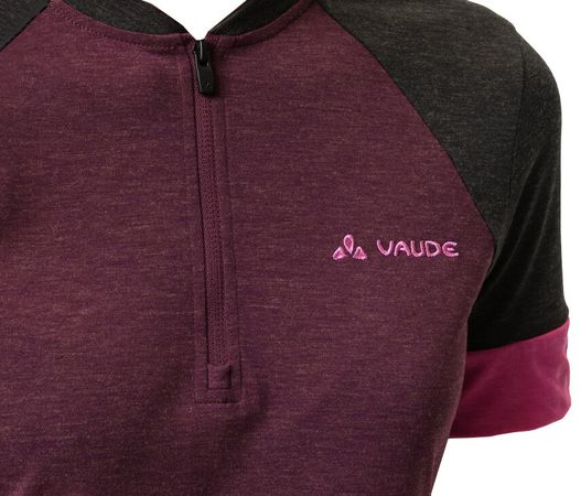 ALTISSIMO Q Damen-Kurzarmtrikot / cassis / 46