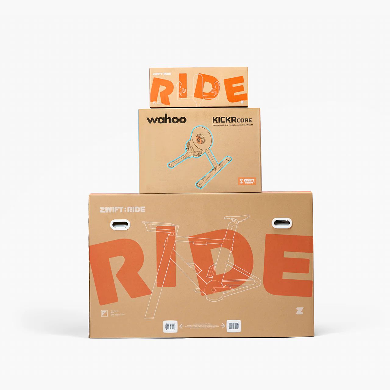 ZWIFT RIDE mit KICKR CORE 2 Hometrainer