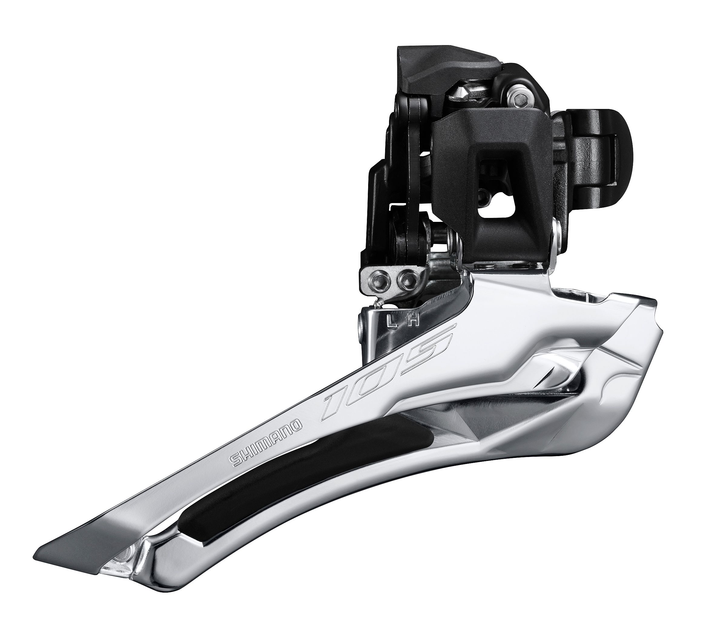 Umwerfer 105 FD-R7100 Double 12-Gang / schwarz / 28.6/31.8 mm