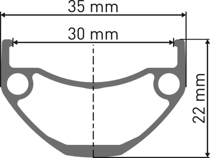 HU 1900 SPLINE LAUFRAD / Black / Hinterrad 27.5", DiscBrake, CenterLock, 30mm, 148/12mm, Steckachse, Shimano HG, Rat.LN18