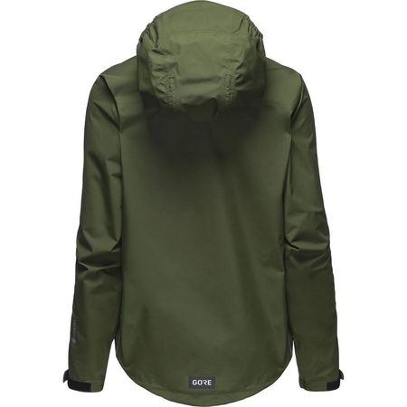 ENDURE GTX Damen-Regenjacke / utility green / 34
