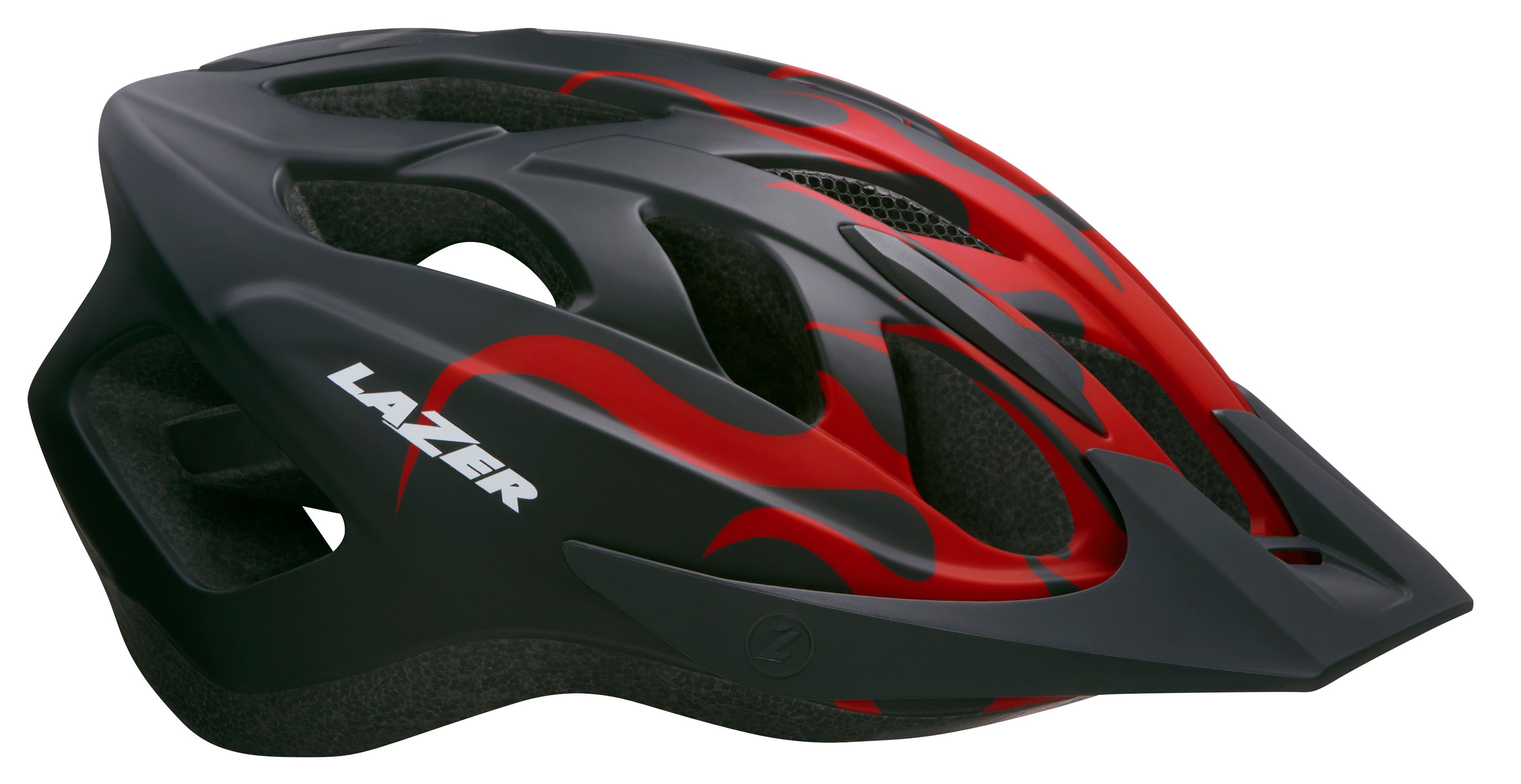 LAZER youth J1 Helm / matte big flames