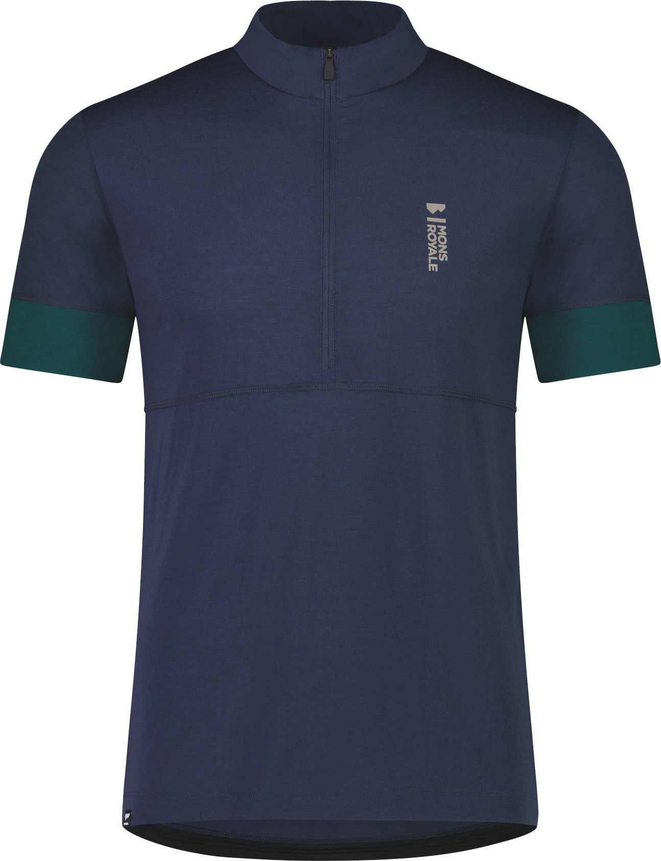 CADENCE Herren-Kurzarmtrikot / evergreen/midnight / S