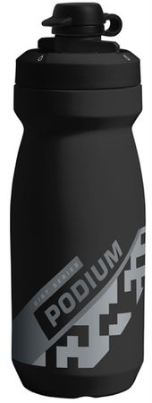 PODIUM DIRT Trinkflasche / schwarz / 6.2DL