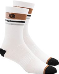 Socken Trail / weiss-braun-schwarz / S/M