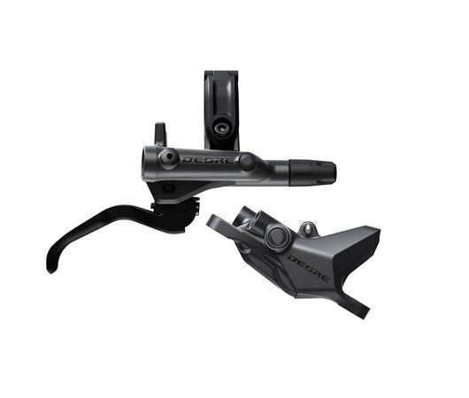 DEORE M6220 4-Kolben Scheibenbrems-Set / schwarz / hinten