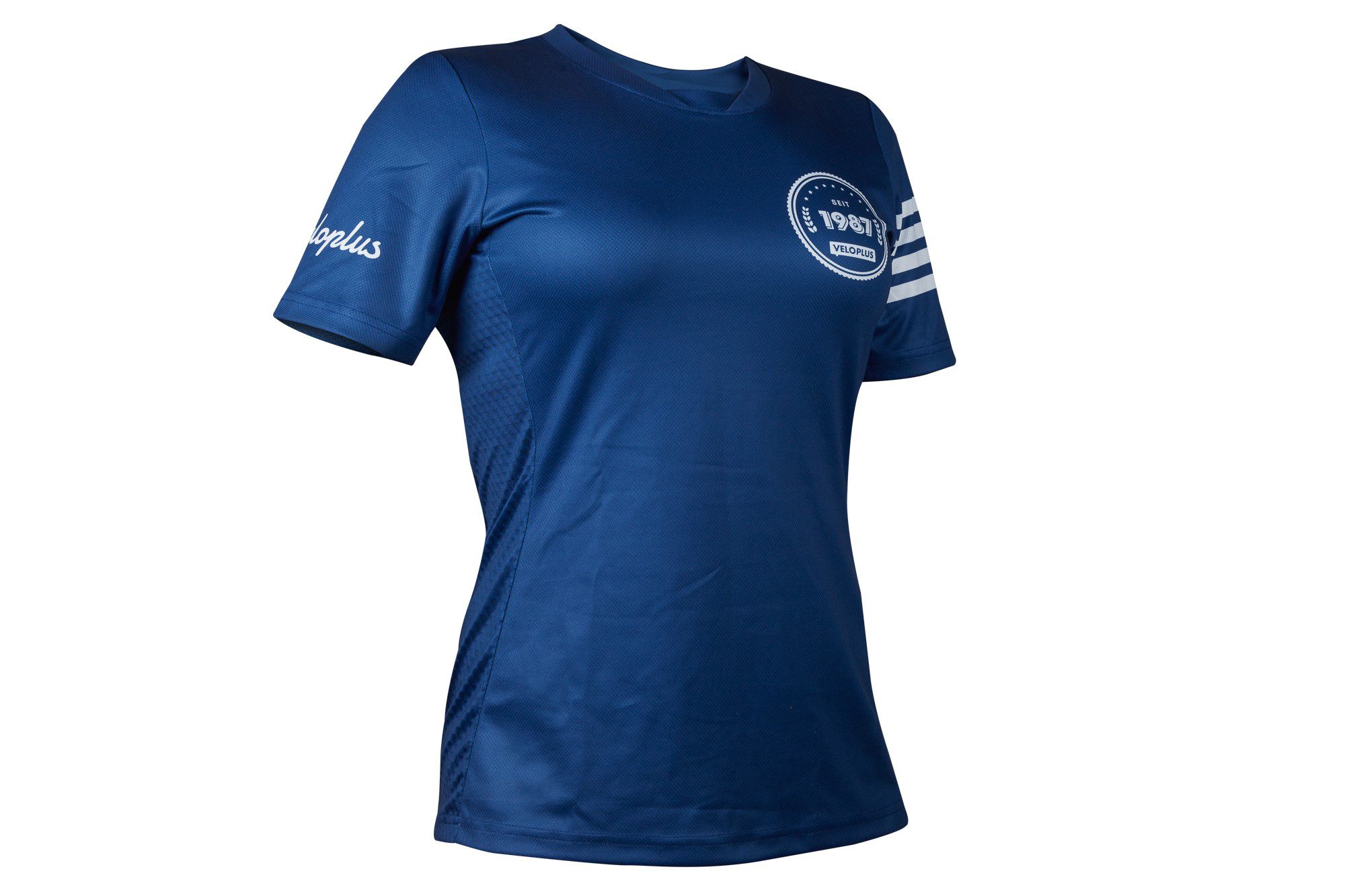 1987 TEAM Damen-Kurzarmshirt / dunkelblau / M