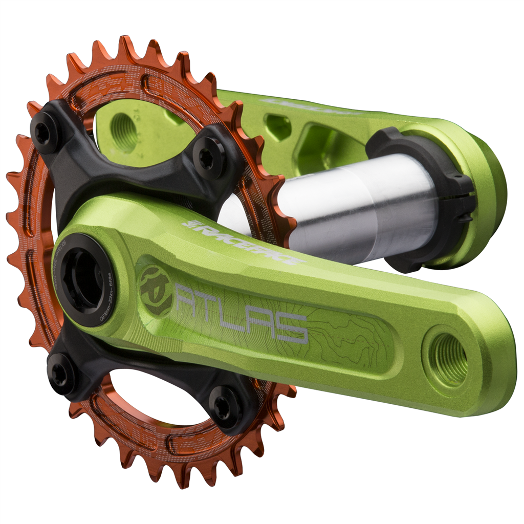 Atlas Cinch 83 Crankarm (RF151DH) / green / 165mm