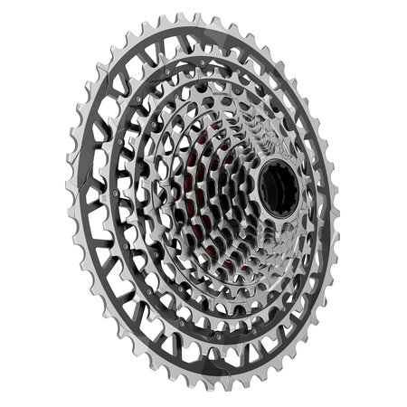 MY24 Cassette XG-1391 Red XPLR AXS 13SP / black/silver / 10-46t