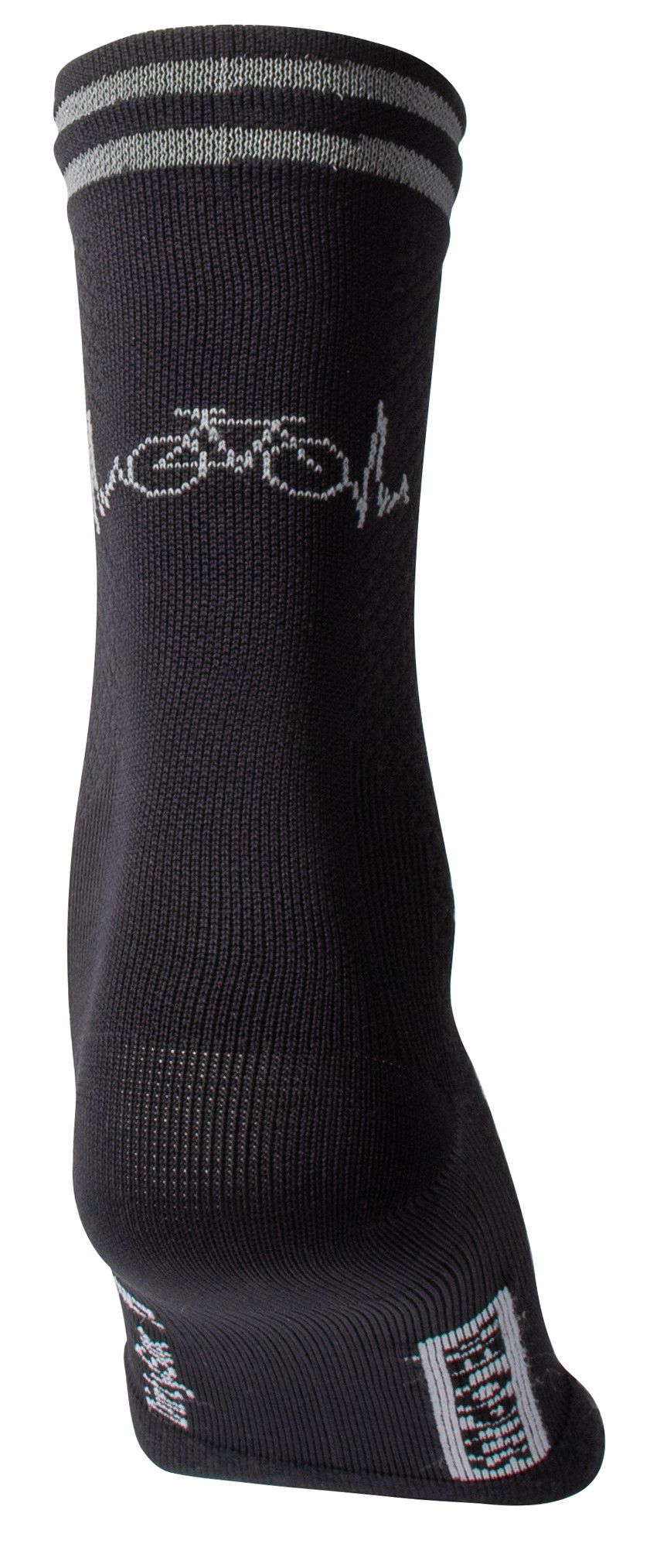 VELO - reflektierende Velosocken / schwarz / M=40-43