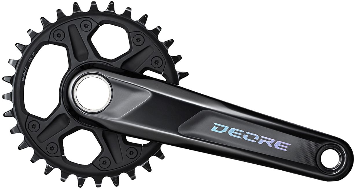 DEORE M6100 1x12, 142/148mm, H / schwarz / 165 mm, 32