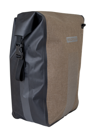 PIAZZA GRANDE Hinterradtasche / kaffee reflektierend