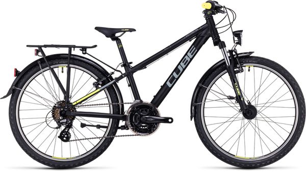 ACID 240 STREET 2023 Kinder-und Jugendvelo / black yellow / 24 ZOLL