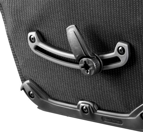 BACK-ROLLER HIGH VISIBILITY Hinterradtasche (Single) / black reflective / 20 L