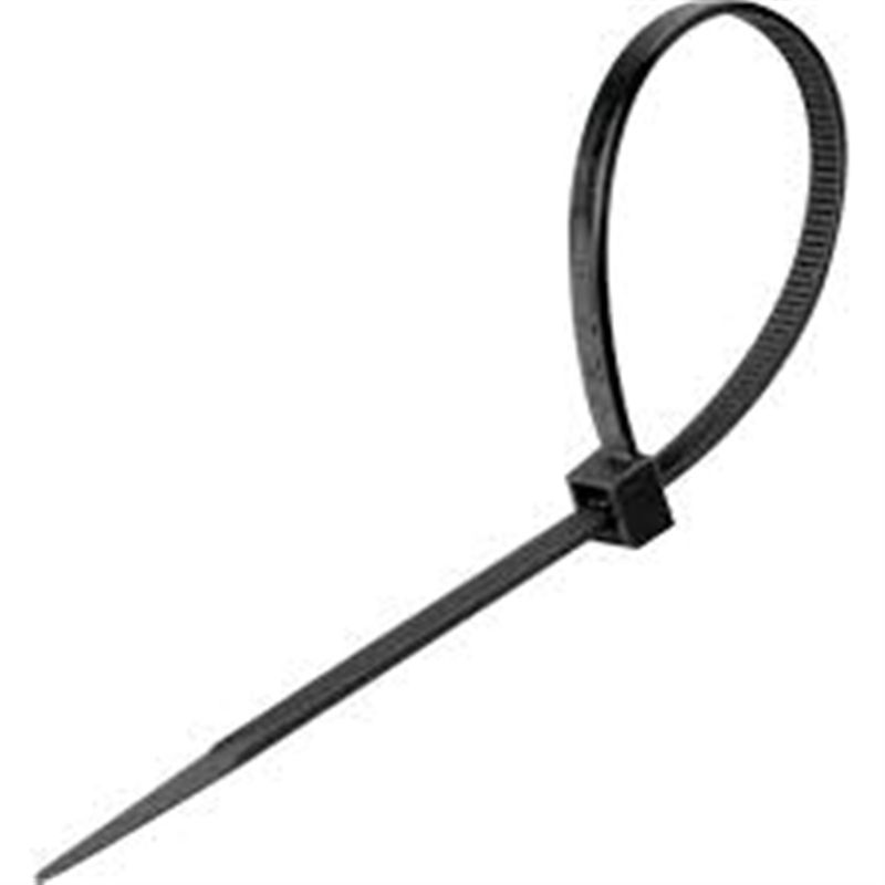KABELBINDER 200 x 3.6mm / schwarz