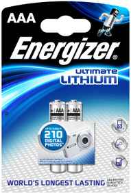 Batterien - LITHIUM Batterie AAA, ENERGIZER von ENERGIZER