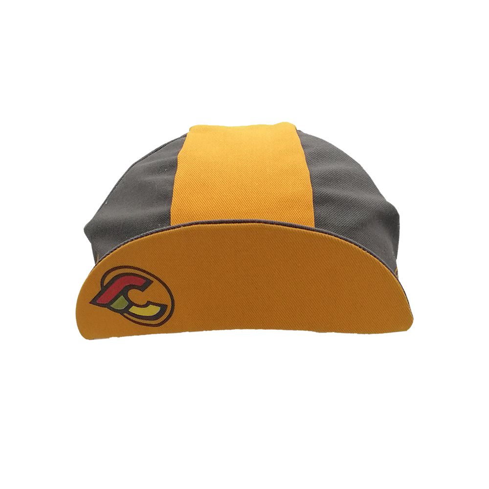 WE BIKE HARDER Cap / yellow line