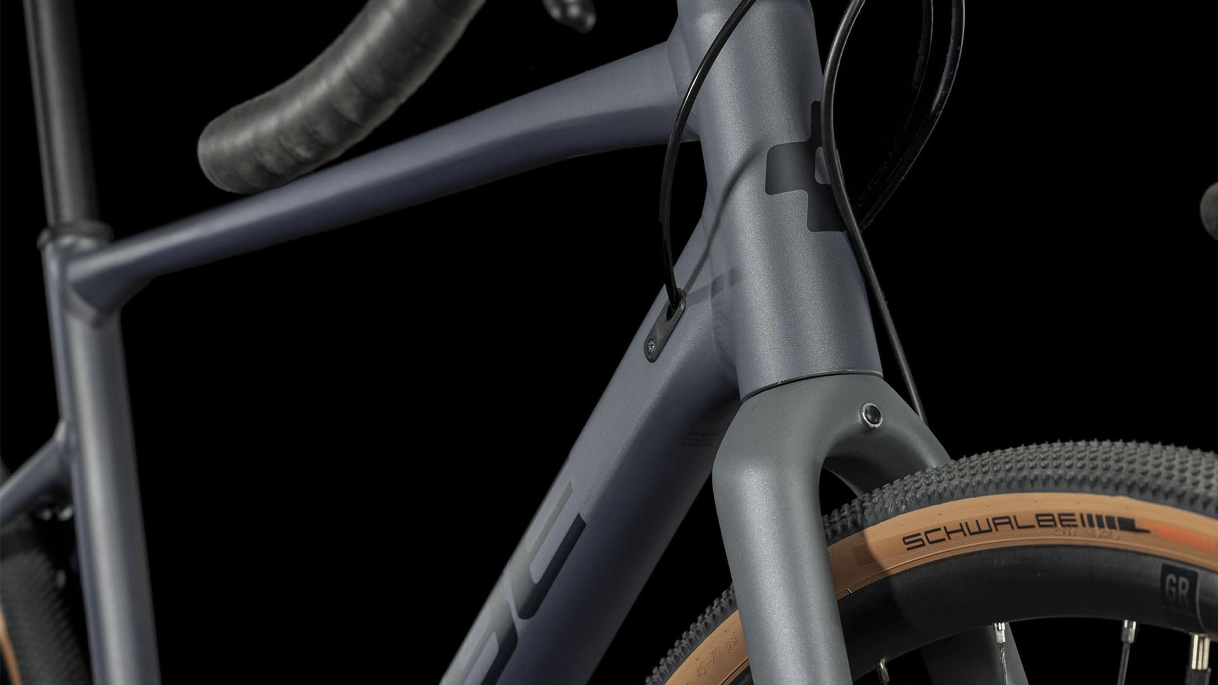 NUROAD RACE 2024 Gravelbike / grey black / L