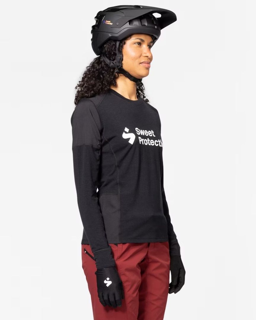 Sweet Protection Hunter Merino Hybrid LS Jersey W / schwarz / S
