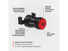SADDLE Ai ALERT 250 Rücklicht / Schwarz / 250 Lumen