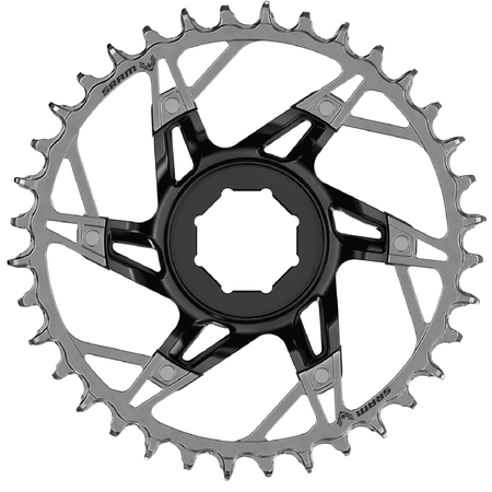 Chainring XX Eagle AXS Transmission Brose/SRAM Direct Mount / black/silver / 36T