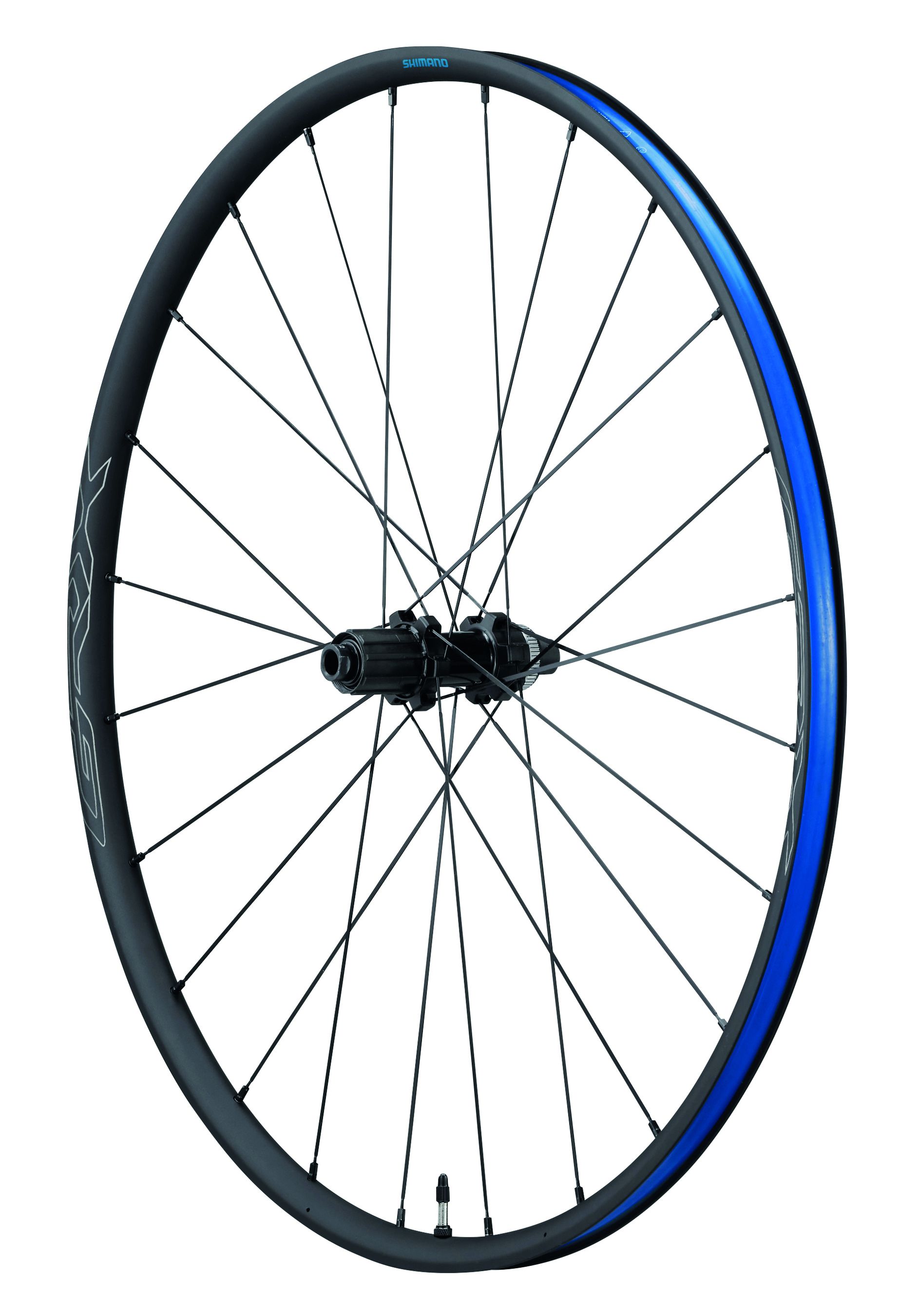 Gravel Radsatz GRX WH-RX570 / schwarz / Hinterrad, 622x21C (700C), 142 mm, 10/11/12