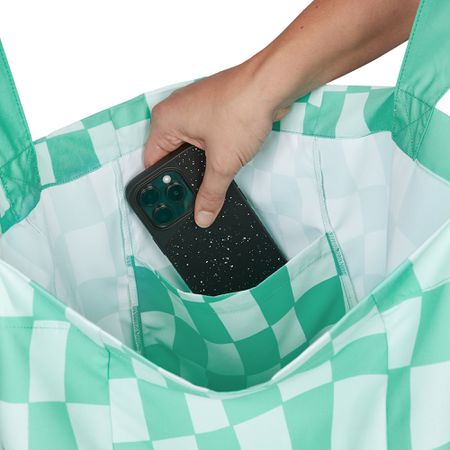 Foldable Bag Medium / check mate