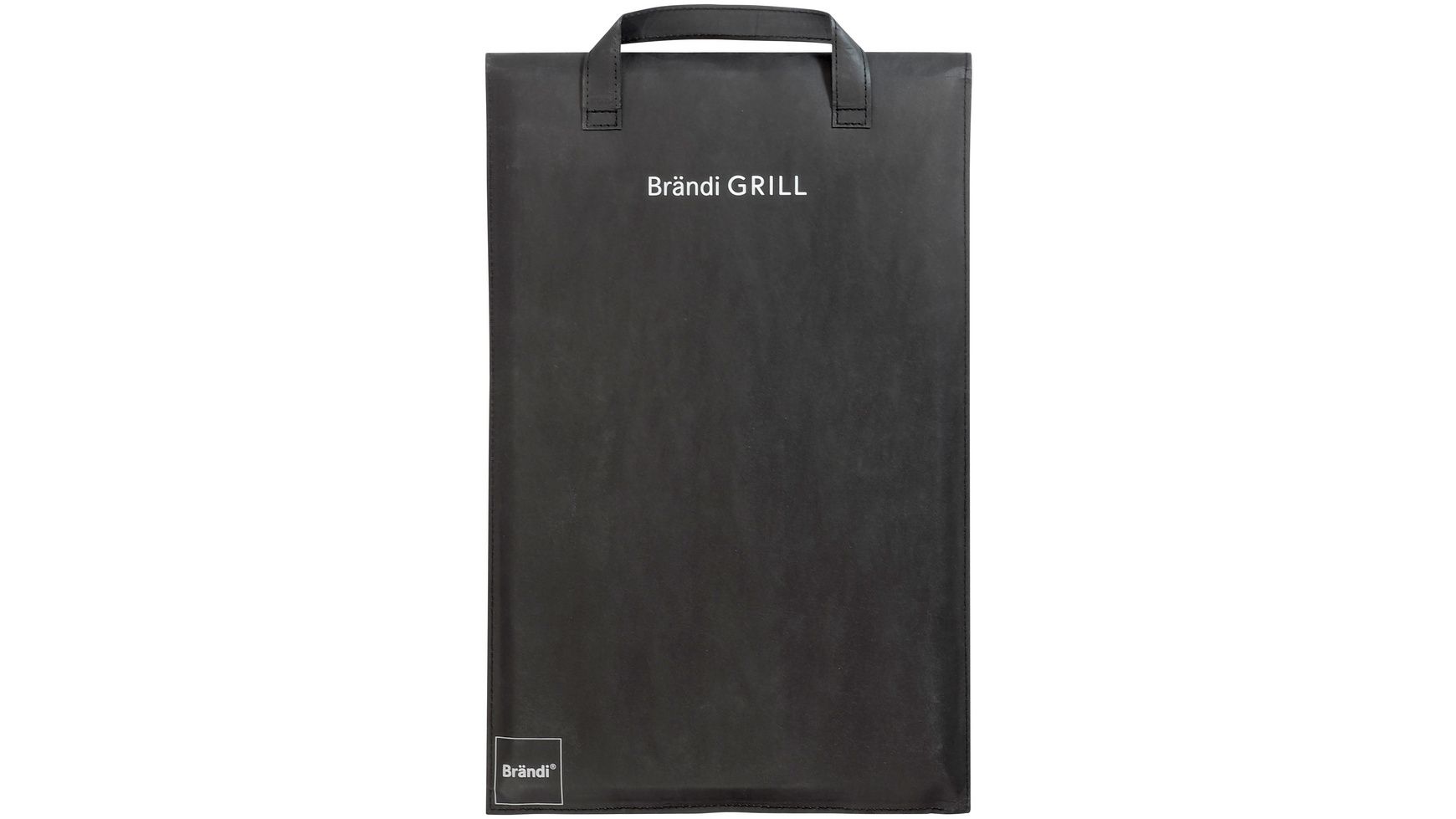 BRÄNDI 2.0 mobiler Grill aus Edelstahl inkl. Tasche / silber
