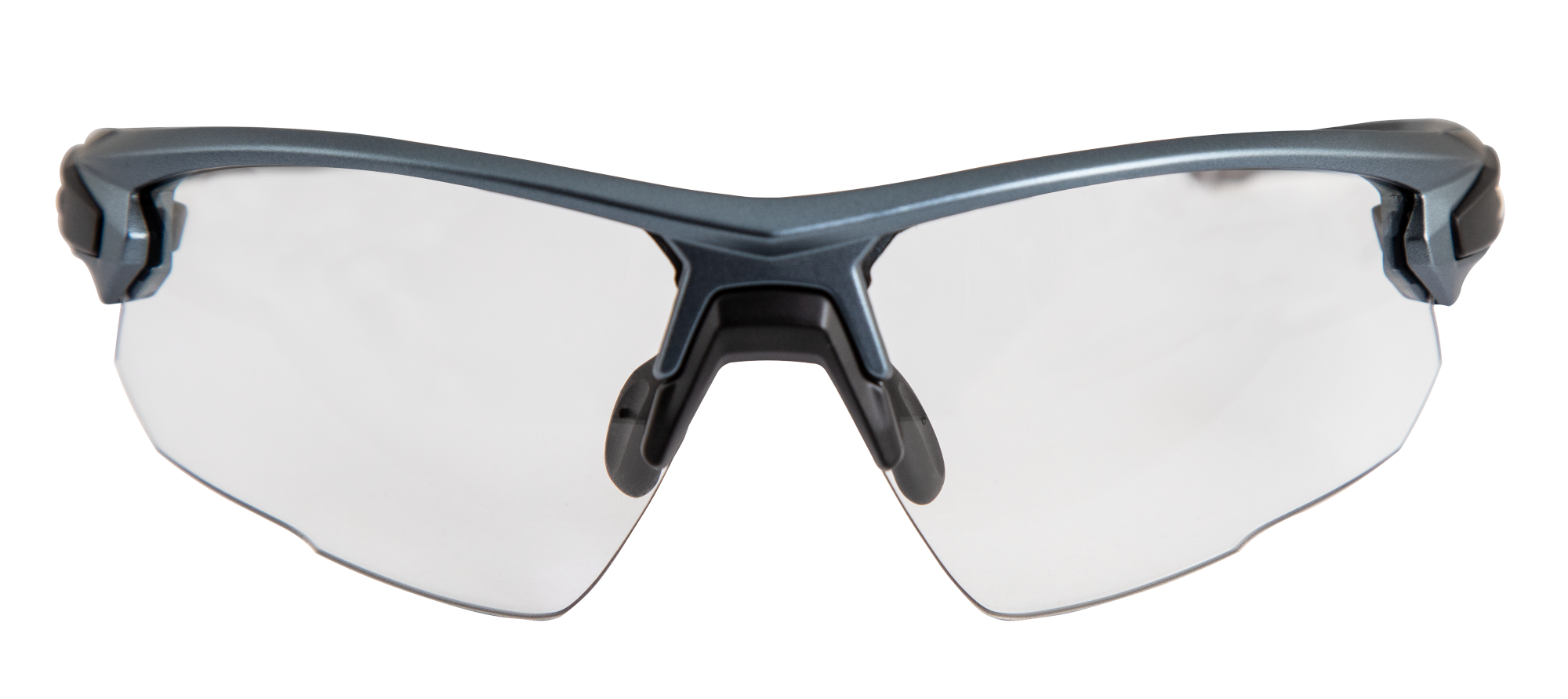 ALPHA PRO HR Sportbrille / matte aluminium navy