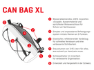 CAN BAG XL Lenkertasche / schwarz / 3.45 L