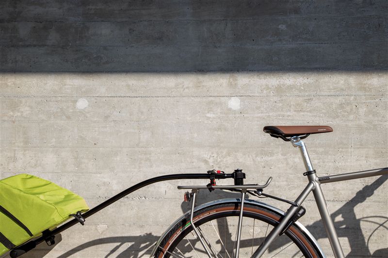 Gepäckträgerkupplung für VELOSHOPPER / schwarz